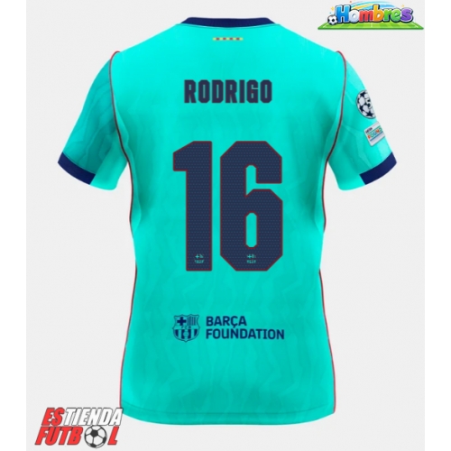 Barcelona Rodri Hernandez #16 Tercera Equipación 2026-27 Manga Corta